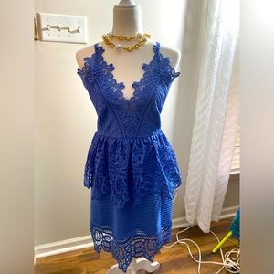 L’Atiste peplum dress